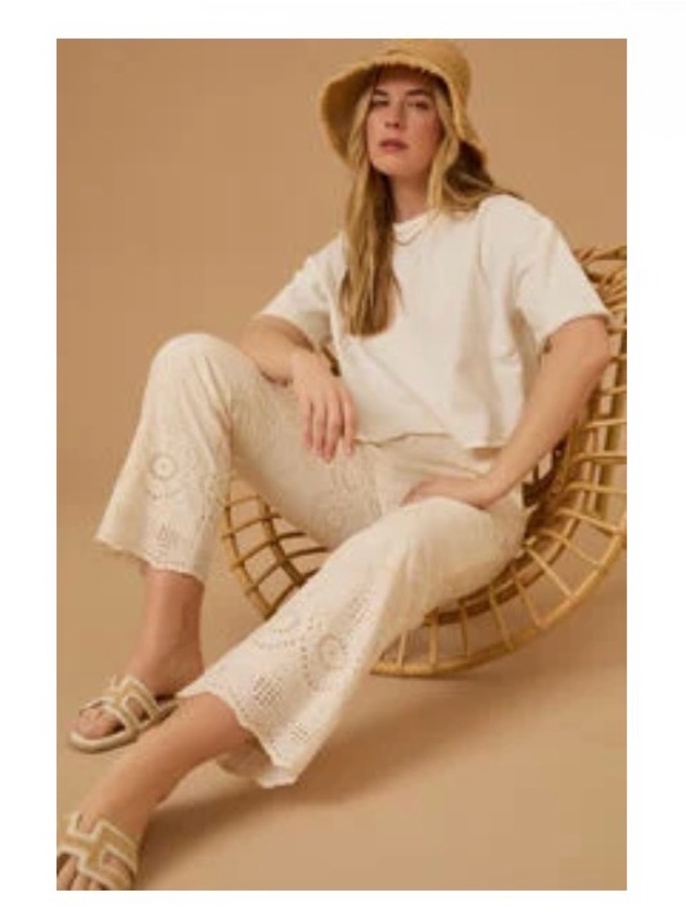 Altar’d State Josephine Crop Boxy Tee Size XL